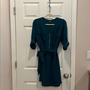 Green Work Dress